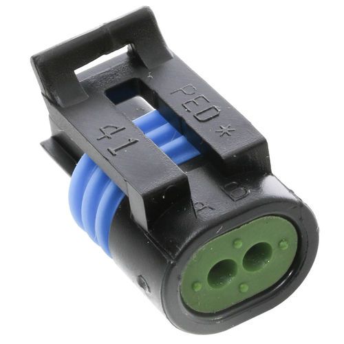 Aptiv 12162193 2-Position Female Black Connector Assembly 150.2 Series | 12162193