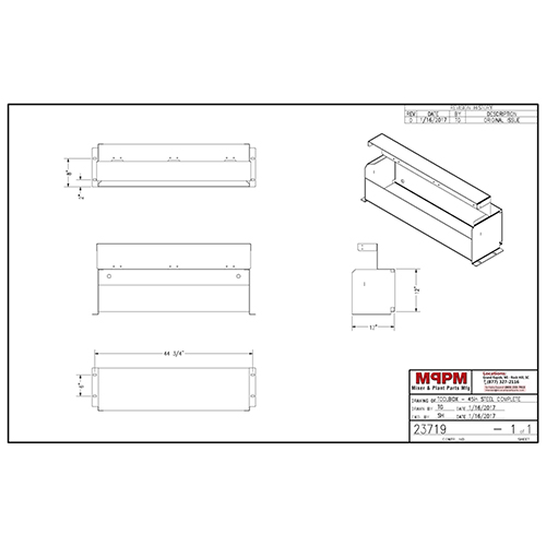 1053026 Steel Complete Toolbox | 1053026