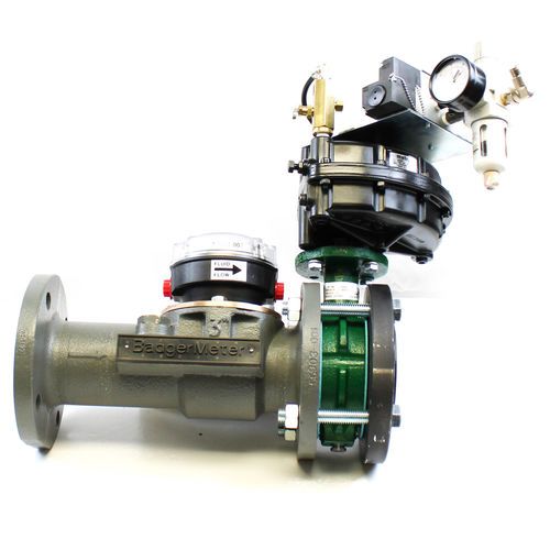 Badger Meter WCM258135 3in Turbo/Butterfly Valve Combination with PFT-4E Scalable Transmitter | WCM258135