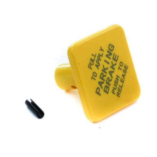 17BV331 Parking Break Knob and Pin - Yellow Aftermarket Replacement | 17BV331