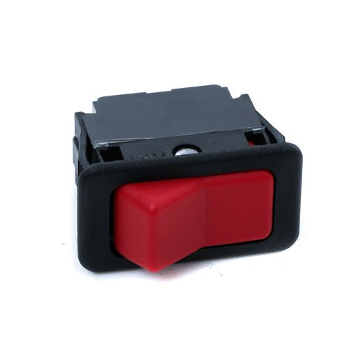 McNeilus 1145139 Red Rocker Switch Drum Start Stop with 3 Spade Terminals Aftermarket Replacement | 1145139