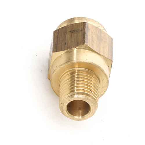 Brennan PCDT2404 Brass Push-To-Connect Fitting | PCDT2404