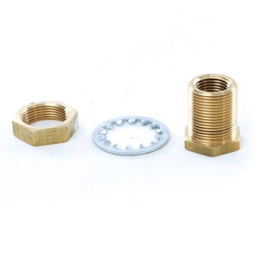 AS-207ACBH-8 Pack Bulkhead Fitting Brass 0.500 1/2 FNPT 5 