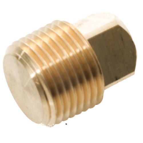 Terex 12923 Square Head Plug-Brass 3/8