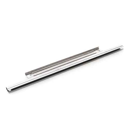 Terex 14817 S.S. Bottom Window Channel for Side Windows with Manual Rollup Regulators - Stainless | 14817