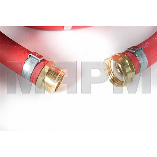 200 PSI X 25Ft Heavy Duty Mixer Washdown Hose - Red Hot Water | 15777R