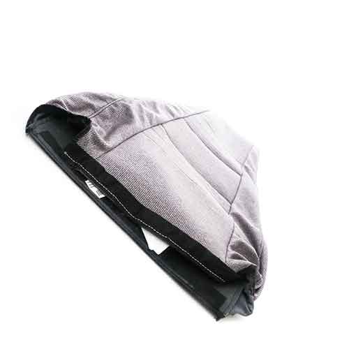 Bostrom Seating 6235225-552 Grey Cloth High Back Cover | 6235225552