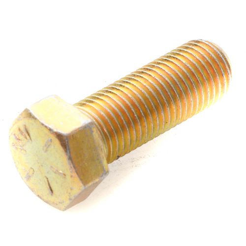 McNeilus 0100947 HHCS Grade 8 Yellow Zinc Bolt .44in-20 X 1.25in Aftermarket Replacement | 0100947