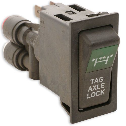 Terex 28083 Switch, Rocker, Green, Tag Lock | 28083