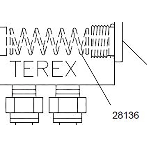 Terex Advance Spring | 28136