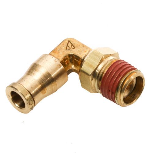 Brass 90 Push-In - Male 90 Swivel Elbow Fitting | 1169S0404