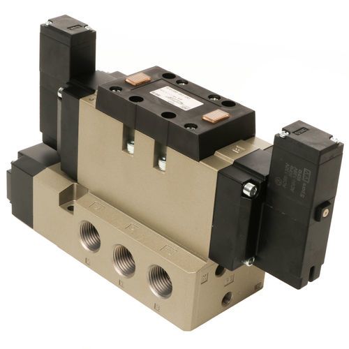 PAV5300211 Double Solenoid Electric Over Air Valve Assembly with Subplate | PAV5300211