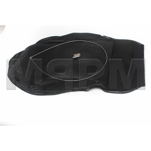 Bostrom 6235122-550 Black Cloth Seat Bottom Cover | 6235122550