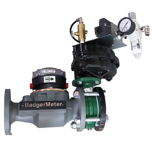 Badger Meter WCM258131 2in Turbo/Butterfly Valve Combination with PFT-4E Scalable Transmitter | WCM258131