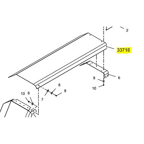 MPPARTS A1287D8 Fender | A1287D8