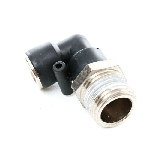 3/8 Push-To-Connect x 1/2 Male Pipe Swivel Elbow - 90 Degree Polymer Composite | 1169SP0608