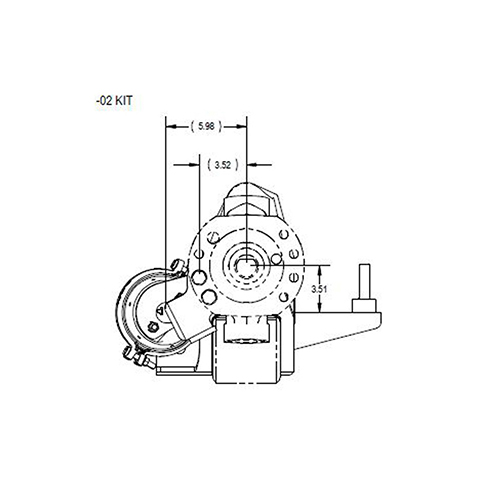 Watson and Chalin 980104Z Axle Lock Out Centering Kit | 980104