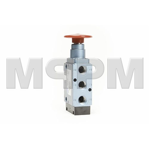 Mac 180002-112-0039 Pneumatic Control Valve with Red Palm Button | 1800021120039RED