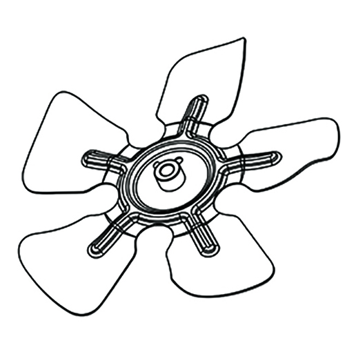 Old Kysor 170453 Defrost Fan | 170453