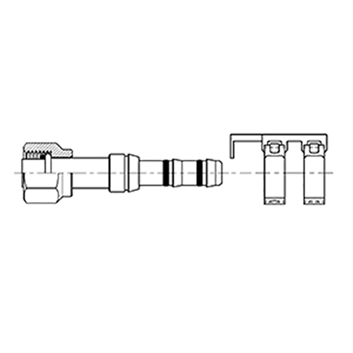 Kysor 2650008 Assembly, 3/8 Tube + Fitting | 2650008