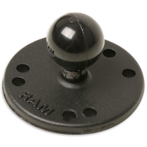 Ram Mounts Ram-B-202U Round Plate with the AMPs Hole Pattern with B Size 1