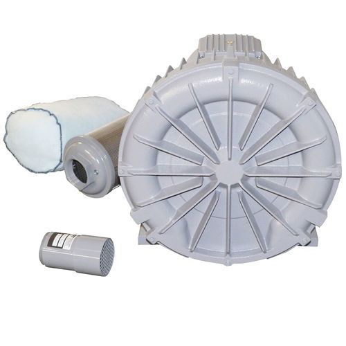McNeilus 1237516 Aeration Blower Assembly with Relief Valve and Filter | 1237516