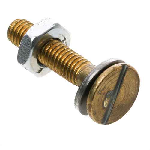 BWP-NSI M-535 Brass Brake Bolt Assembly - #8 Rivet | M535