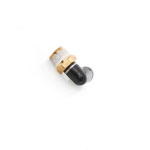 16246 1/4in Tube x 3/8MPT Composite DOT 90 Degree Push Connect Elbow | 16246