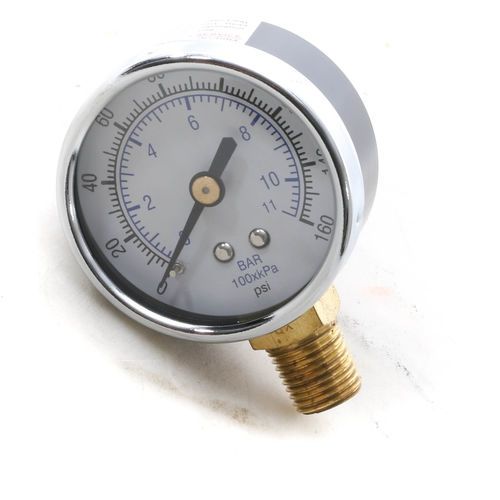 Air Gauge-2 inch Face 0-160 PSI 1/4 inch Bottom Mount | 1170273