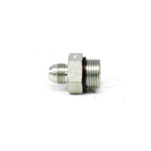 Fitting - 1/2 Male JIC x 3/4 Male O-Ring Boss - Straight Thread Connector - Steel | 64000812