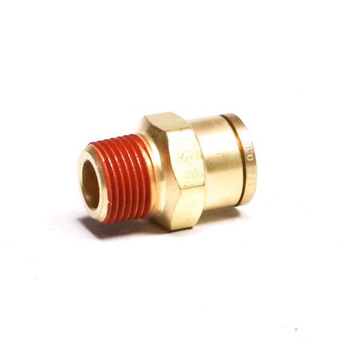 1868X8 Brass DOT Connector Push Connect 1/2Tube x 3/8MPT | 1868X8