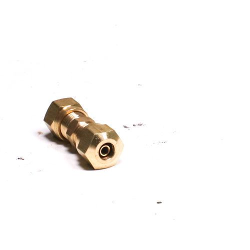 Imperial Supplies 4462F04 Brass DOT Union Coupling Compression 1/4Tube | 4462F04